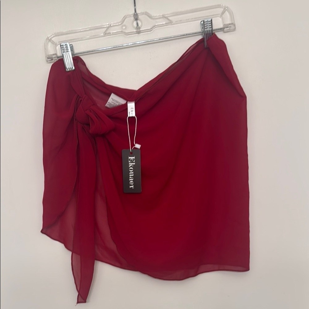 Women's Red Sarong